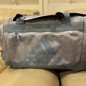 Adidas Gray Duffel Bag for Men